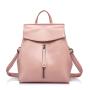 Realer brand back packs trending vintage travel school bag leather women backpacks.