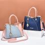 KBW707 Wholesale Hot Women Bags New Fashion Handbags High Quality PU Plaid Color Collision Ladies Single Shoulder Crossbody Bag
