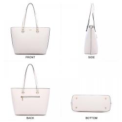 LOVEVOOK wholesale 2022 Soft PU Leather Hand Bag 3pcs Luxury Casual Purses and Handbags sets for Ladies women Tote Bags