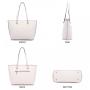 LOVEVOOK wholesale 2022 Soft PU Leather Hand Bag 3pcs Luxury Casual Purses and Handbags sets for Ladies women Tote Bags