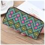2024 Women's Wallet New Fashion  Long  Purse  Zipper Colorful Rectangle Ladies Bag For Mobile Phone And Money