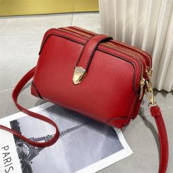 sac tendance 2024 Women's High Quality Single Shoulder Cross Body Bag Fashionable Versatile PU Large Capacity Handbag