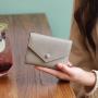 ZF340 Women Short Wallet Women Purse Top layer cowhide Zipper Hasp Coin Purse Designer Wallet Card Holder Folding Card Bag