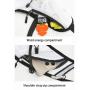 ZF109 Outdoor Sports Bag Men Cycling Hiking Running Backpack Women Polyester Breathable Wear-resistant Load Reduction