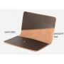 Manufacturer genuine leather wallets for men slim passport holder crazy horse leather wallet Card Slots Bag Wallets For man