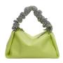 bolsos-para-mujeres- Portable Simple Small Square Bag 2023 New Fashion Messenger Bag Bow Chain Single Shoulder Bag Woman