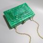 Custom 2024 Women Clutch Bag Acrylic Wedding Clutch Purse Ladies Messenger Evening Bags Acrylic Handbag