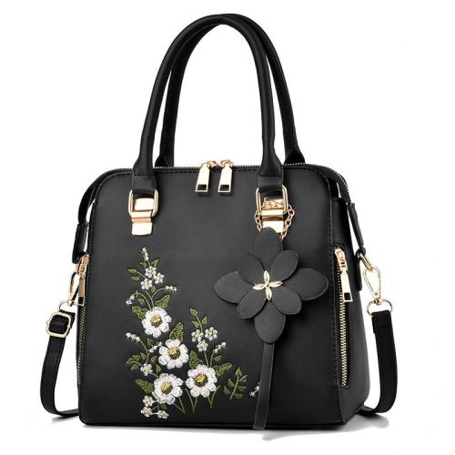 New wholesale luxury Lady's Handbags brand zipper fashion bag vintage leather bags women's handbags 2024