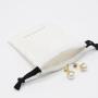 High Quality Brush Canvas Comb Bag Comb Packaging Pouch Small Drawstring Cotton Gift Jewelry Pouch
