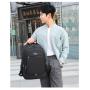 Large Capacity Lightweight Unisex Backpack Waterproof Oxford Cloth Nylon Lining Zipper Closure Student Leisure Sports Travel