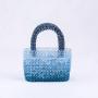 Custom resin beads Hand Woven Dinner Bag 2024 New Fashion Beaded Bag Transparent Acrylic Handbag