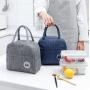 Gelory Portable Zipper Lunch Tote Bag for Women Lunch Box Insulated Lunch Container Bag