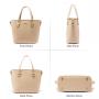 LOVEVOOK 2 PCS Set Shoulder Bags Ladies luxury Tote Satchel Hobo 3pcs Purse Set Large Capacity Tote Handbags for Women 2023