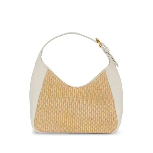 Trendy Fashion 2024 Summer New Design Straw Rattan Ladies Handbags Pu Leather Bags For Women