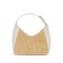 Trendy Fashion 2024 Summer New Design Straw Rattan Ladies Handbags Pu Leather Bags For Women