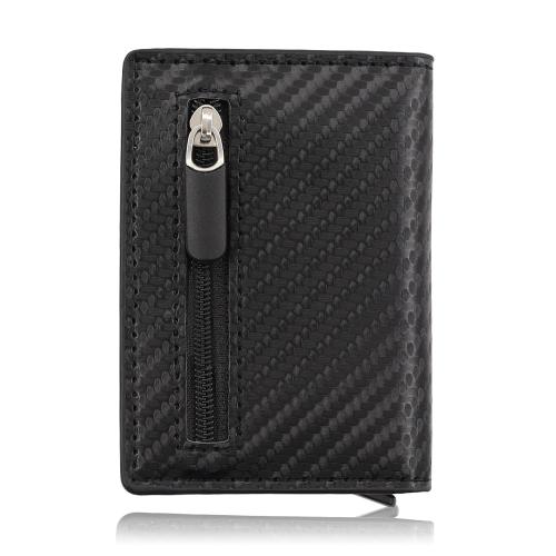 Custom metal business card holder rfid blocking aluminum metal credit card holder