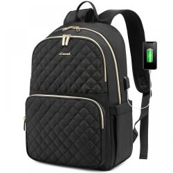 LOVEVOOK Custom high Quality Daypack Stylish smart business computer bag work school travel USB laptop backpack bag for women