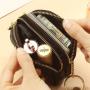 OEM/ODM De Marca Mujer Summer Fashion Girls Kids Mini Leather Coin Wallet Purses With Zipper Closure Keychain Ladies