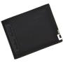 OEW167 Leather Men's Wallet Money Clip Bifold Slim Wallet For Men Designer Wallet Short Business Purse Black Card Holder
