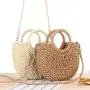 New Designer Wholesale Women Handbags Manufacturer Customs  Handbag Handmade Customized Woven Straw Beach Tote Bag