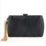 Satin Ladies Wallets Clutch Purse Evening Bag Women Evening Clutch Bags Tassel Pendant Wedding Night Bridal Women's Silk Party