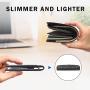 Slim Front Pocket Carbon Fiber Wallet Customized Wallet Minimalist Money Clip