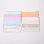 Custom  Embroidery Women Makeup Pouches Clear Cosmetic Bags  Wholesale Lady Snacks Pvc Bags