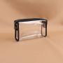 Keymay Popular Low MOQ Stock Candy Color Portable Personalize Clear Makeup Pouch Bag Waterproof Toiletry Bag Cosmetic Travel Bag
