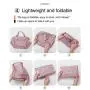 Custom Logo Folding Travel Bags Waterproof Luggage Tote Handbag Travel Duffle Bag Gym Yoga Storage Shoulder Bag For Women Men