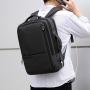 Large Capacity Business Laptop Backpack with USB Waterproof Computer Backpack with Zipper Closure Custom Logo Factory Direct Sal