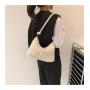 HR255 Women's Minimalist Temperament Gentle Soft Bag Nylon Pleated Underarm Bag Women's New Shoulder Crossbody Small Square Bag
