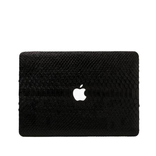 OEM ODM Custom New Fashion Luxury Genuine Snake Skin Leather Protected Cover Case for Macbook Air Pro Laptop