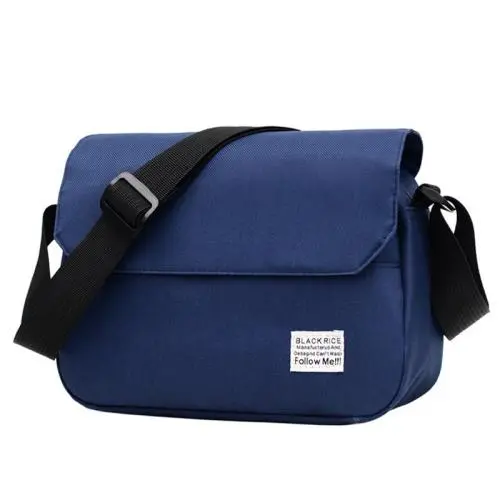 KBW364 Hot Selling Men Bag Messenger Package Horizontal Version Cover Type Women Bag Simple Shoulder Crossbody Bag Printed Logo