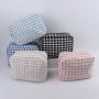 Keymay RTS Stock Low MOQ Fast Shipping Multicolor Girls Pouch Bag Cosmetic Cosmetic Bag Eco Friendly Extra Large Makeup Bag