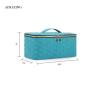 Traveling Makeup Bag Case Cosmetic Jewelry Case Mirror Portable Travel Nylon Travel Makeup Cosmetic Bag Customized Logo Fashion