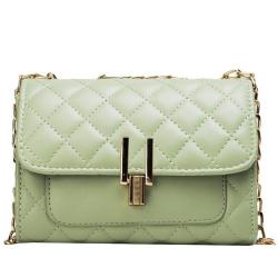 CCF573 New Fashion Chain One Shoulder Women's Bag Small Simple Shoulder Handbag Luxury Designer PU Leather Women's Handbag