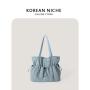 Low Price Hand Bags Ladies Luxury New Design Large Capacity Female Minori Casual Fold Nylon Waterproof Armpit Bag
