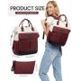 LOVEVOOK factory hot sell 2pcs waterproof wholesale polyester laptop bag nurse backpack travel custom school laptop backpack