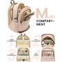 LOVEVOOK wholesale waterproof casual daypack for university anti-theft office school computer bag women's travel laptop backpack