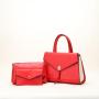 Custom Brand Pure Color Pu Handbags Three Small Women Handbags Single Shoulder Diagonal Cross Bag Girl