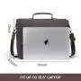 Lovevook Waterproof Anti-theft Retro Vintage Leather Work Large Capacity  business Messenger Bags men Briefcase laptop bags