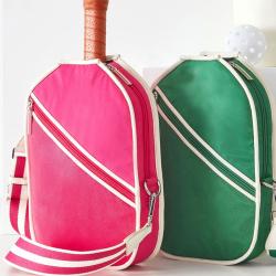 CHANGRONG Custom Women Men Reversible Nylon Crossbody Sling Bag multifunction Pickleball Racket Backpack Bag