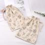 Hot Sale Full Hot Stamping 8 OZ Canvas Dust Bag For Handbag Drawstring Natural Organic Cotton Shopping Shoes Pouch