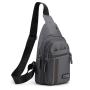 ZR666 Unisex Chest Bag Waterproof Shoulder Bag Sports Travel Crossbody Leisure Safety Reflective Strip Business High Quality Bag