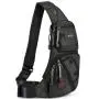 KBW690 New Men Chest Multi-functional Large-capacity Sling Crossbody Bag Travel Outdoor Leisure Sports Shoulder Bag