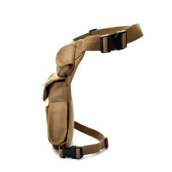 Cycling Canvas Waist Leg Bag Outdoor Multi functional Leg Bag