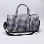 Hot Selling Fashion Cute Metal Zipper Nylon Waterproof Large Capacity Unisex Sports Gym Custom Printed Travel Duffel Bag