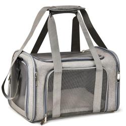 KBW282 2023 New Handheld Simple Crossbody Pet Bag Out Portable Cat Cage Breathable Foldable Cat Backpack