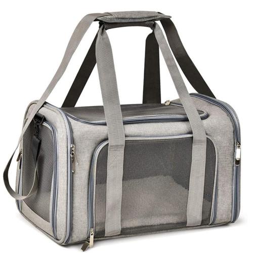 KBW282 2023 New Handheld Simple Crossbody Pet Bag Out Portable Cat Cage Breathable Foldable Cat Backpack