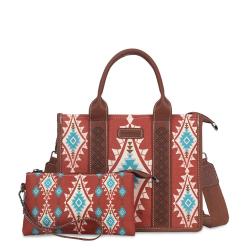 Popular Retro Canvas Bohemian Shoulder Tote Bag Luxury Design Handbags With Shoulder Strap Large Capacity Jacquard Handbag